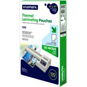 LAMINATING POUCH 11*17 5MIL each